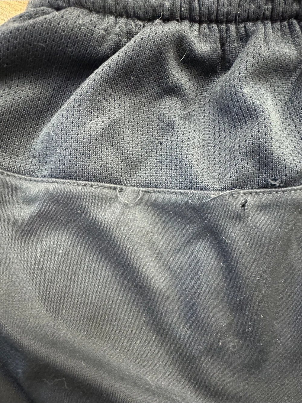 Nike Navy Blue Athletic Drawstring Shorts